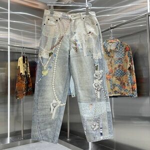 Acne Studios Candy Chain Straight Denim Pants